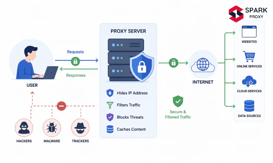 What Is a Proxy Server? Meaning & How It Works (2026)