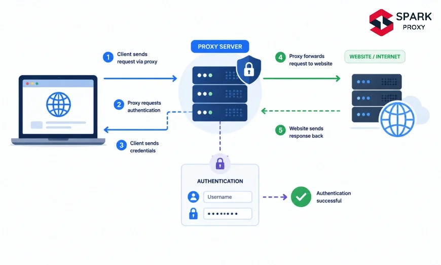 How Proxy Authentication Works
