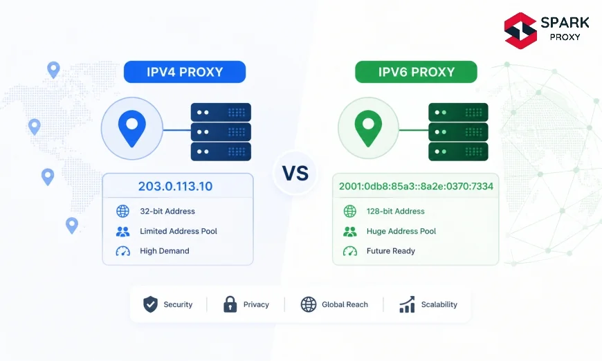 IPv4 vs IPv6 Proxies: What You Need to Know in 2026