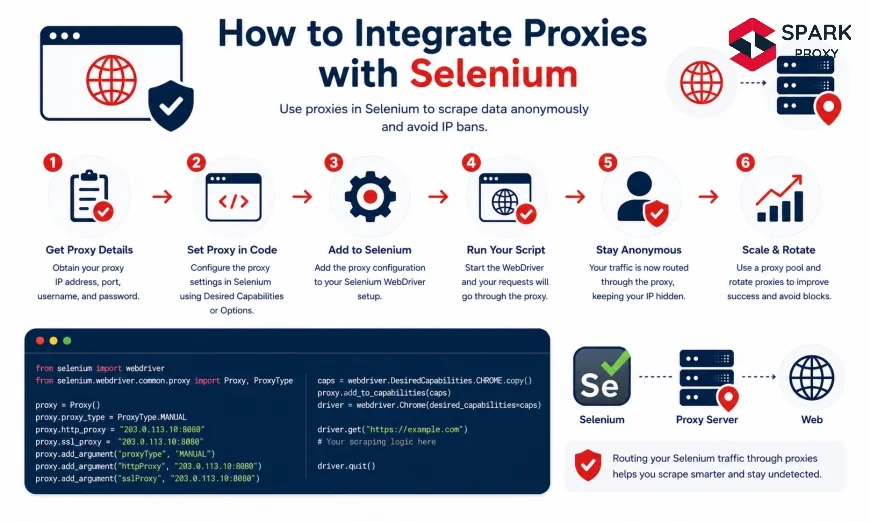How to Integrate Proxies with Selenium